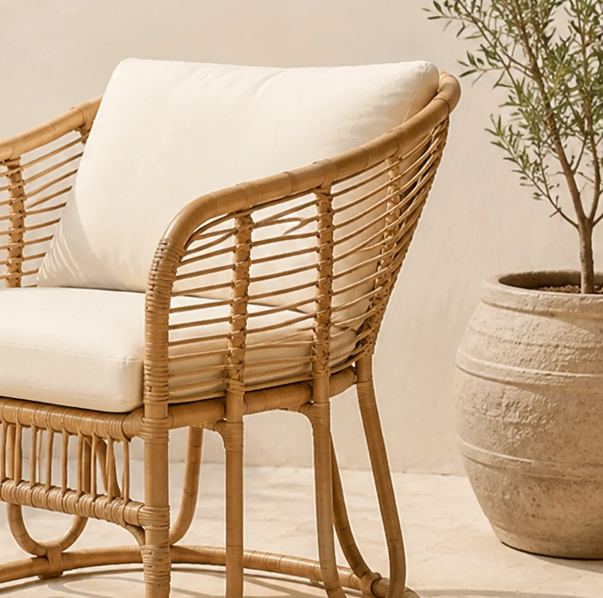 Natural Rattan Chair
